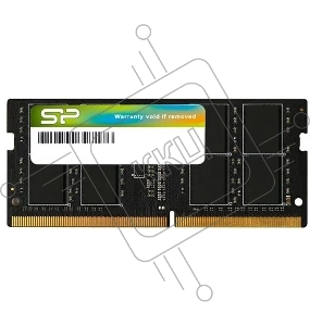 Память Silicon Power 16GB DDR4 3200MHz SP016GBSFU320B02 RTL PC4-25600 CL22 SO-DIMM 260-pin 1.2В single rank Ret