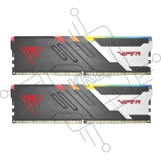 Оперативная память Patriot Viper Venom, DDR5, 32GB (2x16GB), 6000MHz, CL30, с радиаторами, RGB, черный