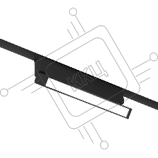 Трековый светильник Ambrella light GL8095 BK черный IP20 9W 3000-6000K 220V 120° 220*25*138