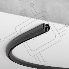 Mini Magnetic Шинопровод накладной Round (черный) (900?) 85167/00