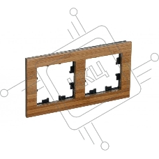 Рамка 2-м AtlasDesign Nature дерево бамбук SchE ATN353202