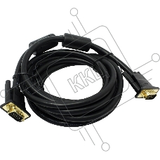 Кабель Vention VGA 15M/15M с 2 ферритовыми фильтрами - 5м