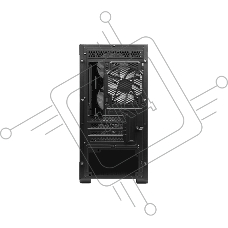 Компьютерный корпус MSI MAG FORGE M100R  1xUSB 3.0, 2xUSB 2.0, 4x120mm ARGB Fan, ARGB Control Board, Tempered Glass Window, Brown Box (932220)