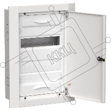 Корпус металлический IEK TITAN 5 ЩРв-24 (1х24) 505х365х130мм IP31 белый (одна дверь) IEK