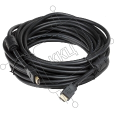 Кабель HDMI-HDMI ver1.4 19M/19M 10м, позолоченные контакты Ферритовые кольца. 