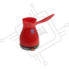 Турка электрическая Kelli KL-1445 красный на 4 чашки