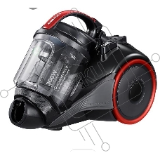 Пылесос Samsung VC15K4116VR/EV красный/черный, 390/1500 Вт, уборка сухая, пылесборник контейнер 1.3 л