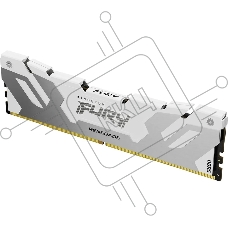 Оперативная память Kingston Fury Renegade, DDR5, 16GB (1x16 GB), 7600 MHz, CL38, DIMM, радиатор, белый