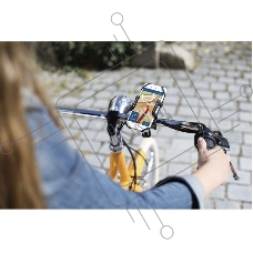 Держатель Hama Bike Holder 00178251 черный для смартфонов (00178251)