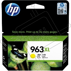 Картридж струйный HP 963XL 3JA29AE желтый увеличенной емкости (1600 стр) для HP OfficeJet Pro 9010, 9013, 9020, 9023