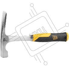 Молоток каменщика JCB JHM005 цельнокованый, двухкомпонентная виброгасящая рукоятка, 550г