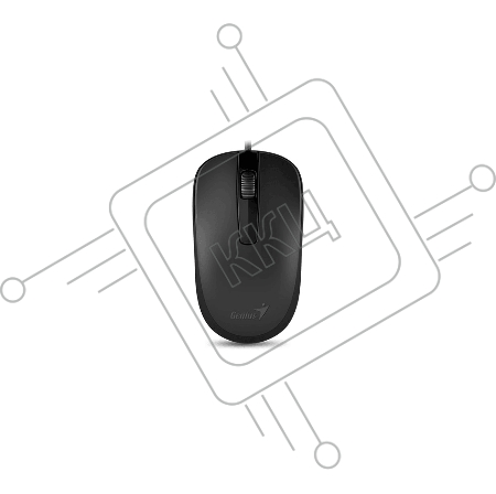 Мышь Genius Mouse DX-120 ( Cable, Optical, 1000 DPI, 3bts, USB ) Black