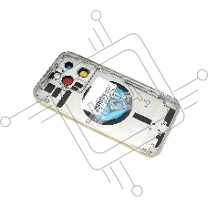 Задняя крышка (корпус 1 Sim) для iPhone 14 Pro (A2891) белая