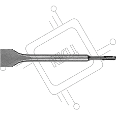 Зубило плоское широкое KRAFTOOL ALLIGATOR SDS-plus 40 х 250 мм