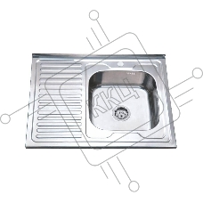 Кухонная мойка MG6-8060R