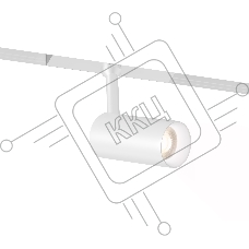 Трековый акцентный светильник Ambrella light GL4401 WH белый IP20 7W 3CCT 3000-6000K SMART 48V 24° D35*90