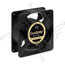 Вентилятор для корпуса ExeGate EX12038BAT черный, 120 мм, 2700 об/мин, 42 дБ