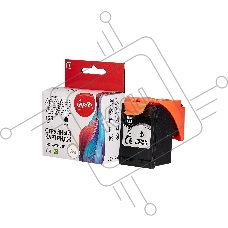 Струйный картридж Sakura F6V17AE (№123 Black) для HP, черный, 18 мл., 600 к.