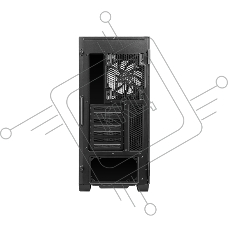 Компьютерный корпус MSI MAG VAMPIRIC 300R 2xUSB 3.0,1xType C, 1x120mm ARGB Fan, Tempered Glass Window, Brown Box (829322)