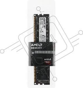 Модуль памяти 4GB AMD Radeon™ DDR3 1333 DIMM R3 Value Series Black R334G1339U1S-U Non-ECC, CL9, 1.5V, Retail