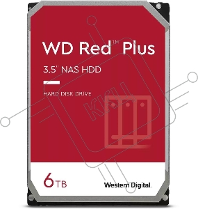 Жесткий диск Western Digital Red Plus WD60EFPX 6TB 3.5