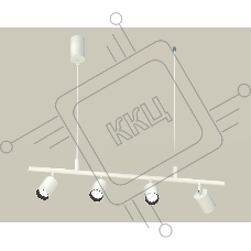Светильник Ambrella light XB9001130/4 SWH/SBK белый песок/черный песок MR16 GU5.3 (С9001, С6312, N6111)