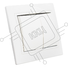 Выключатель 2 кл. скрытой установки 10А 250В IP20,слоновая кость (керамика) 