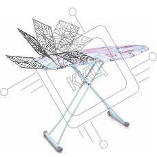 Доска гладильная DOGRULAR ТОМРИС СЕПЕТЛИ, антиприг.покр, 3 цвета (в уп. 4 шт)
