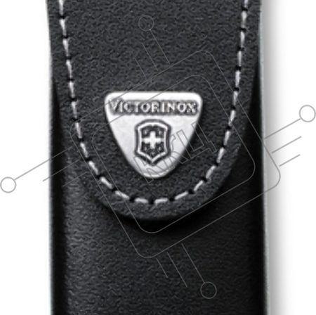 Чехол из нат.кожи Victorinox Leather Belt Pouch (4.0523.3) черный с застежкой на липучке без упаковки