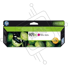 Картридж струйный HP 971XL CN627AE пурпурный для HP OJ Pro X476dw/X576dw/X451dw/X551dw (6600стр.)