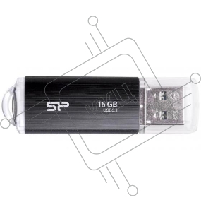Флеш Диск 16GB USB Drive <USB 3.0> Silicon Power Blaze B02 Black (SP016GBUF3B02V1K)