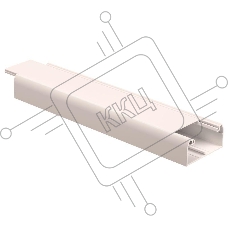 Кабель-канал 100х60 L2000 пластик ПРАЙМЕР ИЭК CKK40-100-060-1-K01