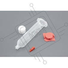 Промышленный шприц 30 мл с красной крышкой 10 шт