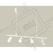 Светильник Ambrella light XB9001150/4 SWH/FR белый песок/белый матовый MR16 GU5.3 (С9001, С6312, N6220)
