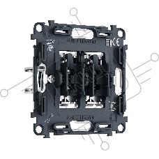 PR115 Механизм 2-клавишного выключателя 10A-250V QUANT PRO