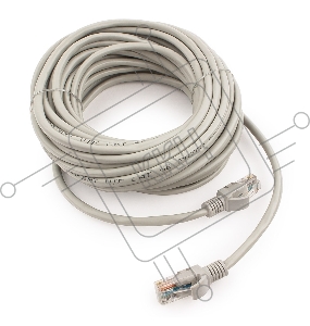 Патч-корд медный UTP Cablexpert PP10-10M кат.5, 10м, литой, многожильный (серый)