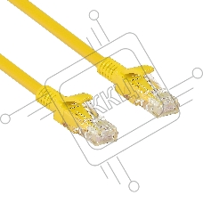 Патч-корд ExeGate UTP-RJ45-RJ45-C6-2M-YL, UTP, cat.6, 2м, желтый