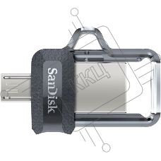 Флеш диск 128GB SanDisk Ultra Android Dual Drive OTG, m3.0/USB 3.0, Black
