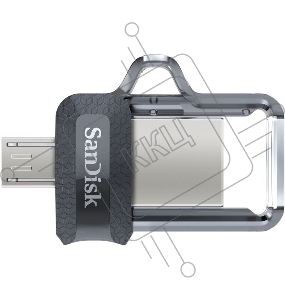 Флеш Диск 128GB SanDisk Ultra Android Dual Drive OTG, m3.0/USB 3.0, Black