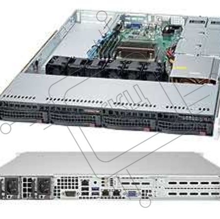 Платформа SuperMicro 5019S-WR no CPU(1) E3-1200v5/6thGenCorei3/ no memory(4)/ on board RAID 0/1/5/10/no HDD(4)LFF/ 2xGE/ 2xPCIEx8,1xPCIEx4,1xM.2 connector/ 2Rx500W