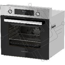 Духовой шкаф электрический Darina 0U5 BDE112 708 X1 нержавеющая сталь/черный, встраиваемый