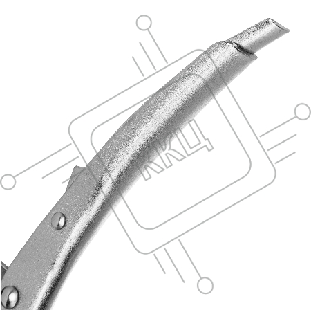Зажим СИБРТЕХ ручной, полукруглый захват, 180 мм 18421