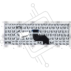 Клавиатура для ноутбука MSI CR640 CX640, черная c рамкой, большой (вертикальный) Enter