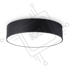 Потолочный светодиодный светильник Ambrella light FV5522 BK черный LED 26W 4200K D220*58 (Без ПДУ)