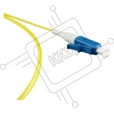 Кабель Pigtail Lanmaster TWT-PIG-LC/SU-1.5 1x9/125 OS1/OS2 LC-LC 1.5м LSZH оранжевый