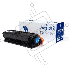 Картридж лазерный NVP совместимый NV-W2121X Голубой для HP Color LaserJet M555X/M555dn/M554dn/M578z/M578f/M578dn/M578c (10000k)