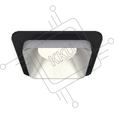 Комплект встраиваемого светильника Ambrella light XC7902003 SBK/SSL черный песок/серебро песок MR16 GU5.3 (C7902, N7703)