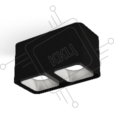 Светильник Ambrella Light XS7851003 SBK/SSL черный песок/серебро песок MR16 GU5.3 (C7851, N7703)