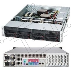 Корпус SuperMicro CSE-825TQC-R802LPB 2U SC825TQC  8 x 3.5