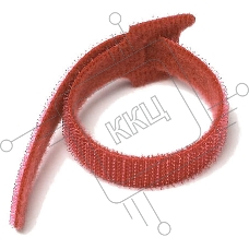 Хомут-липучка 135мм, 20 шт., красный